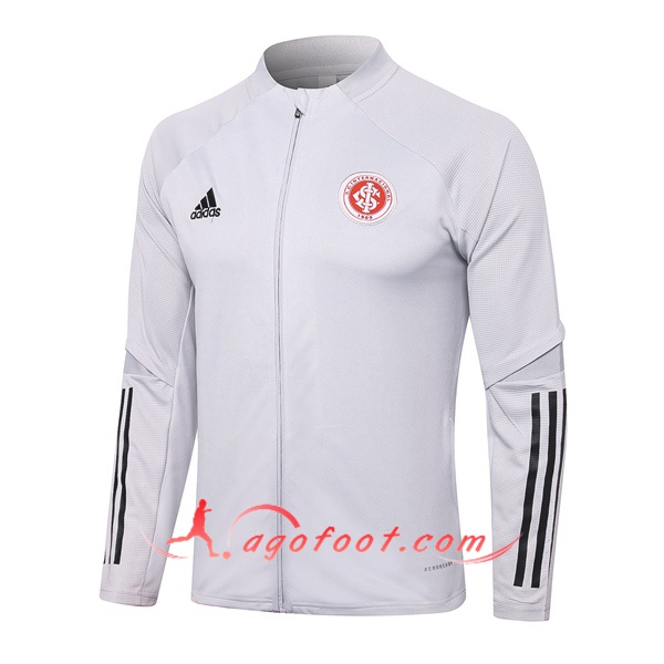 Nouveau Veste Foot SC Internacional Gris 20/21