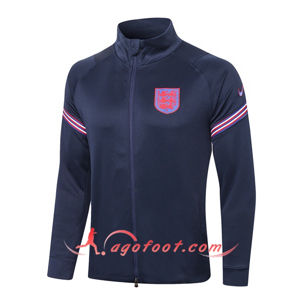 Nouveau Veste Foot Angleterre Bleu Royal 20/21