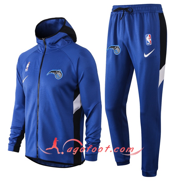 Veste A Capuche Survetement Orlando Magic Bleu 20/21
