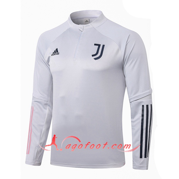 Nouveau Training Sweatshirt Juventus Gris Clair 20/21