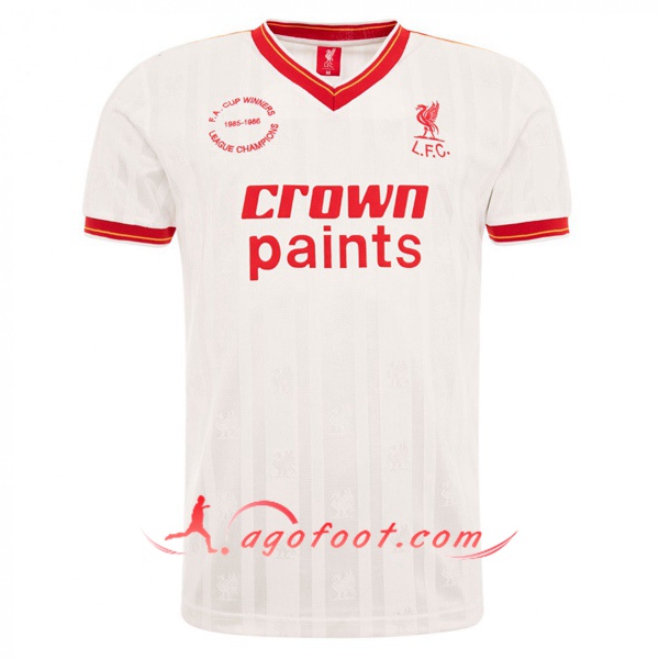Maillot Retro FC Liverpool Exterieur 1985/1986