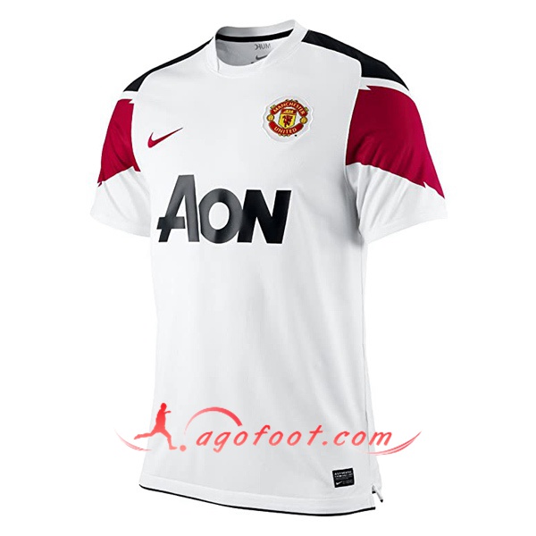 Maillot Retro Manchester United Exterieur 2010/2011