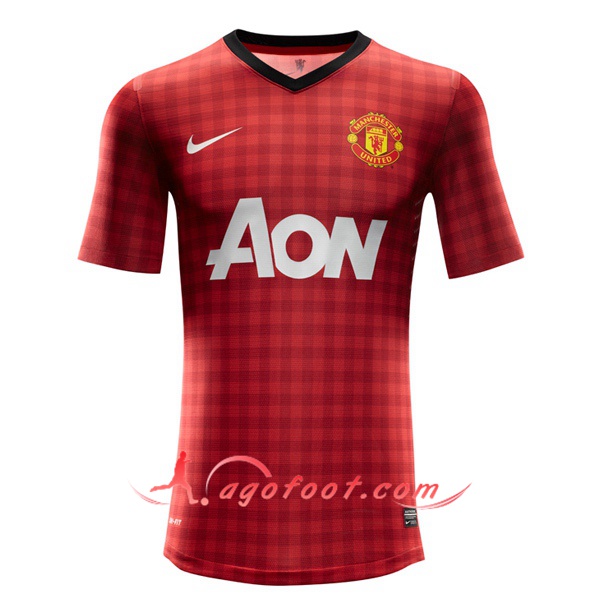 Maillot Retro Manchester United Domicile 2012/2013
