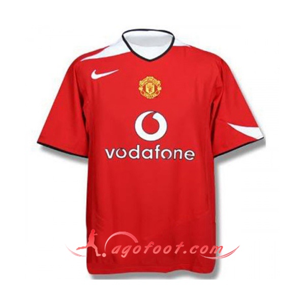 Maillot Retro Manchester United Domicile 2004/2006