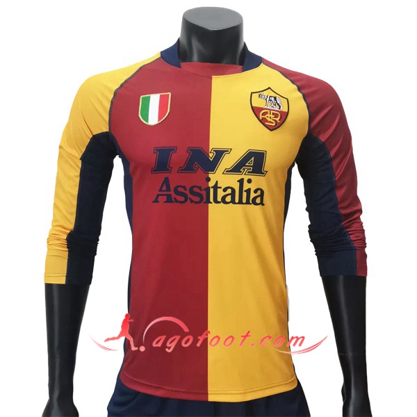 Maillot Retro AS Roma Domicile 2001/2002