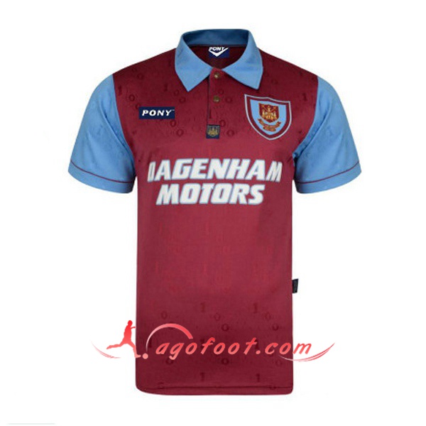 Maillot Retro West Ham Domicile 1995/1997