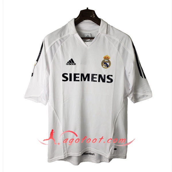Maillot Retro Real Madrid Domicile 2005/2006
