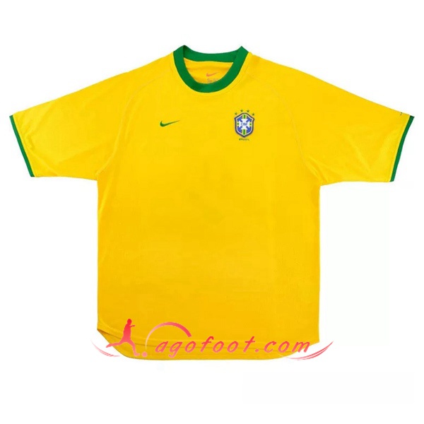 Maillot Retro Bresil Domicile 2000