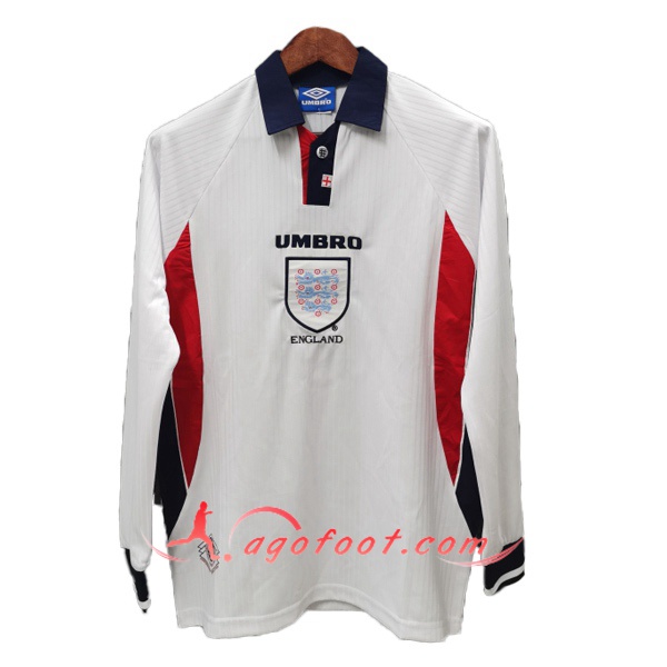 Maillot Retro Angleterre Domicile Manche Longue 1998