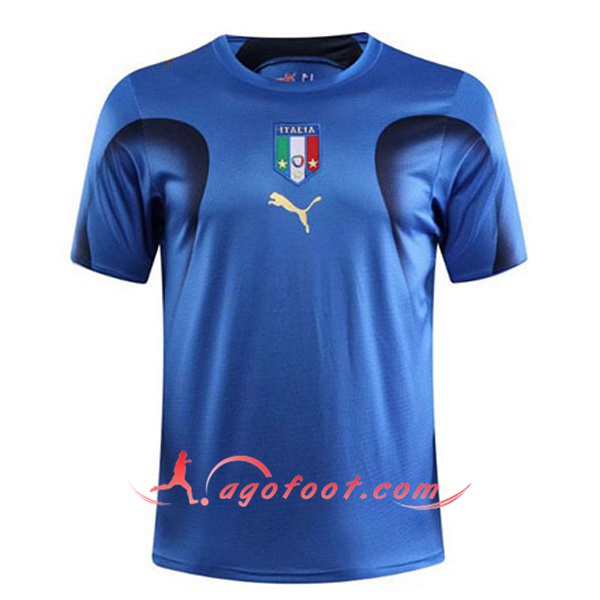 Maillot Retro Italie Domicile Coupe du Monde 2006