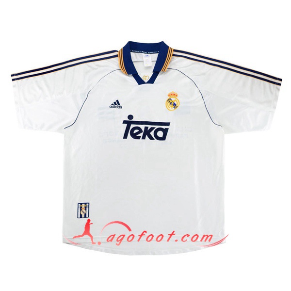 Maillot Retro Real Madrid Domicile 1998/2000