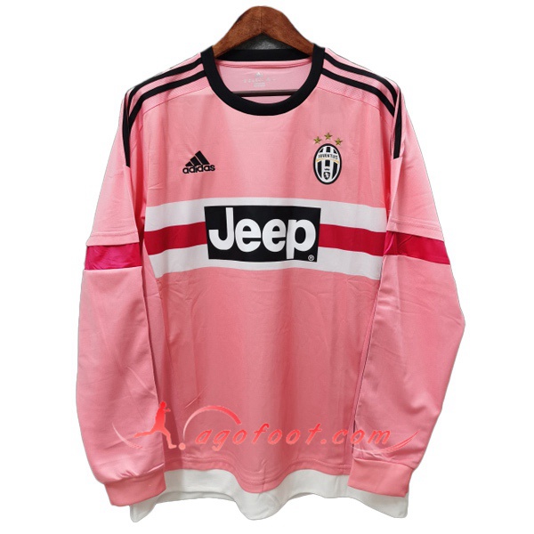 Maillot Retro Juventus Exterieur Manche Longue 2015/2016