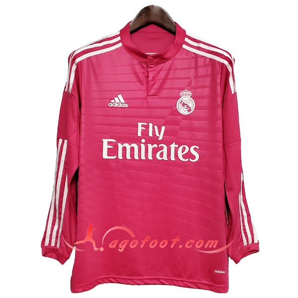 Maillot Retro Real Madrid Exterieur Manche Longue 2014/2015