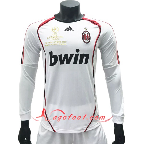 Maillot Retro Milan AC Exterieur 2006/2007