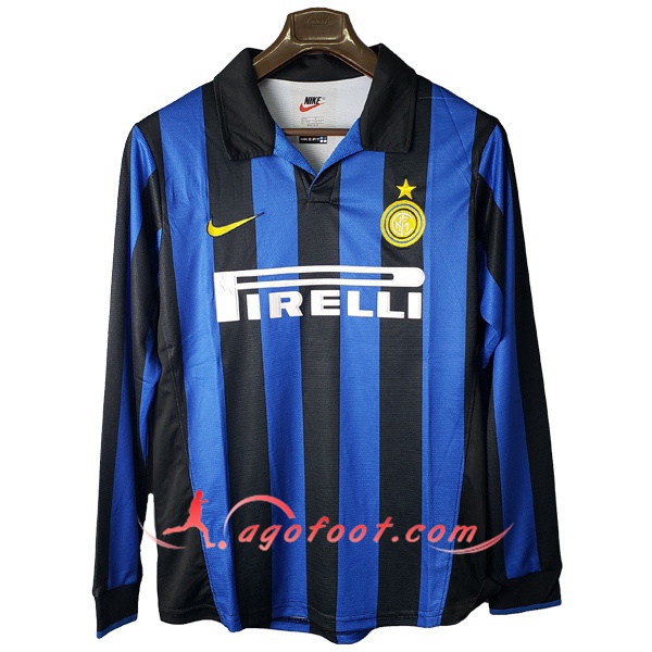 Maillot Retro Inter Milan Domicile Manche Longue 1997/1998