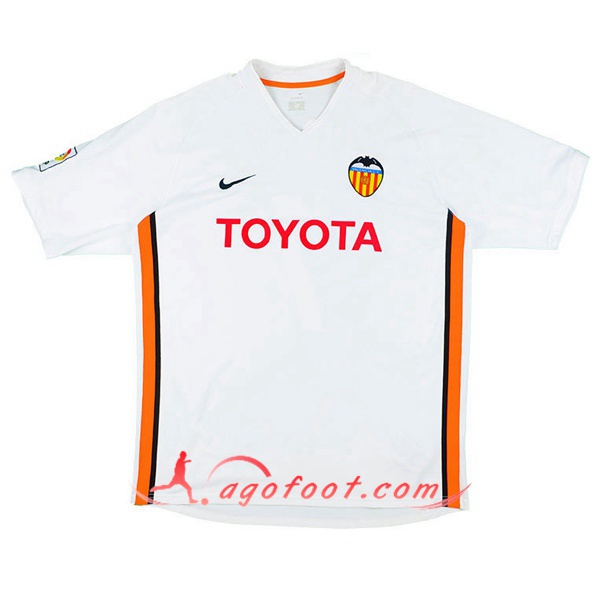 Maillot Retro Valencia Domicile 2006/2007