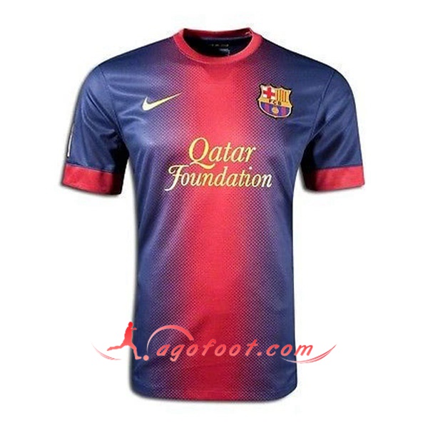 Maillot Retro FC Barcelone Domicile 2012/2013