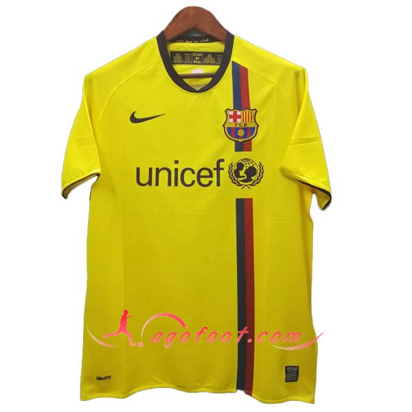Maillot Retro FC Barcelone Exterieur 2008/2009