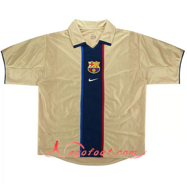 Maillot Retro FC Barcelone Exterieur 2001/2003