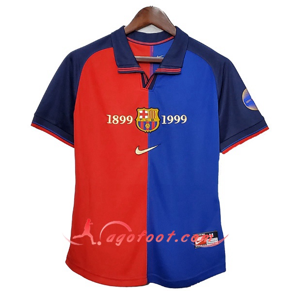 Maillot Retro FC Barcelone Version 100e Anniversaire