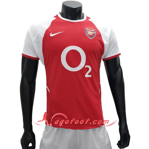 Maillot Retro Arsenal Domicile 2002/2004