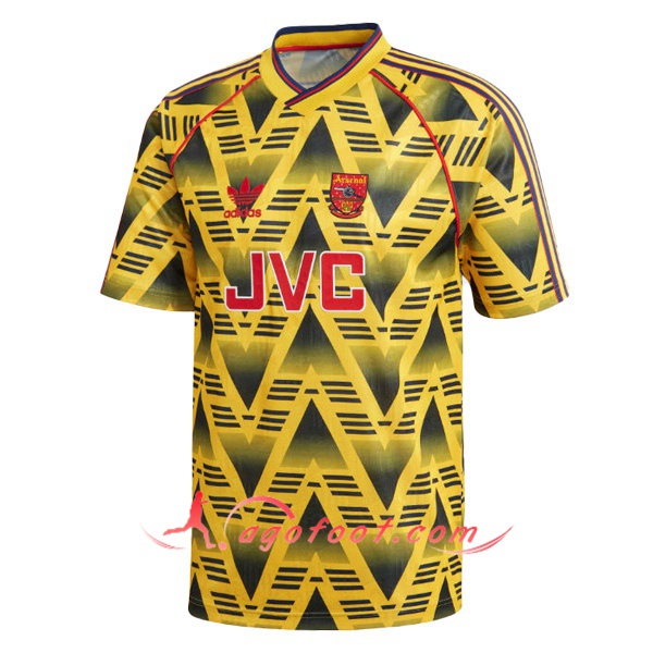 Maillot Retro Arsenal Exterieur 1991/1993