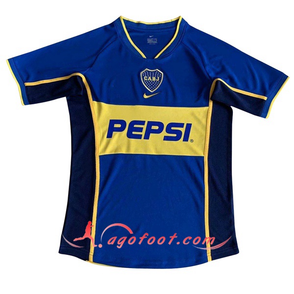 Maillot Retro Boca Juniors Domicile 2002