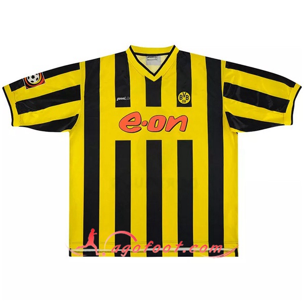 Maillot Retro Dortmund BVB Domicile 2000/2002