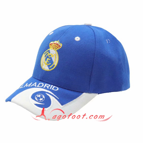 Casquette de Foot Real Madrid Bleu