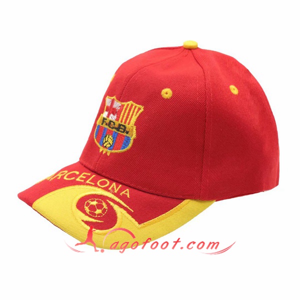 Casquette de Foot FC Barcelone Rouge