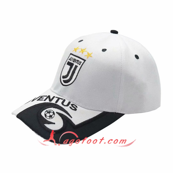Casquette de Foot Juventus Blanc