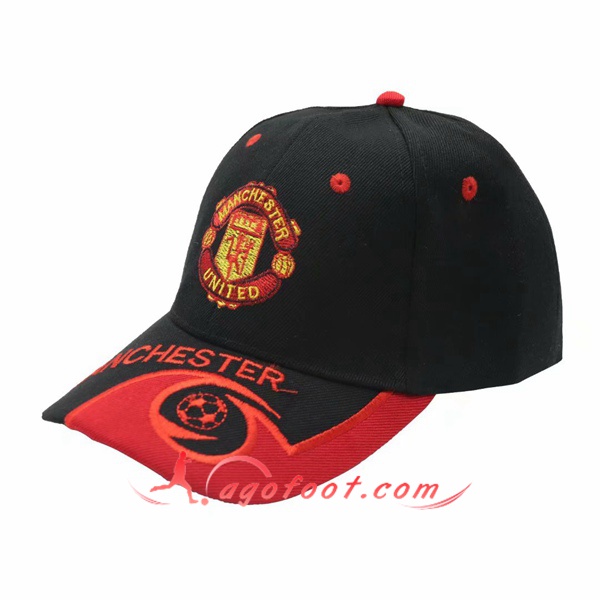Casquette de Foot Manchester United Noir