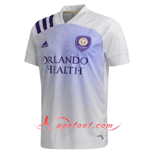 Maillot Foot Orlando City SC Exterieur Personnalisé Floqué 20/21