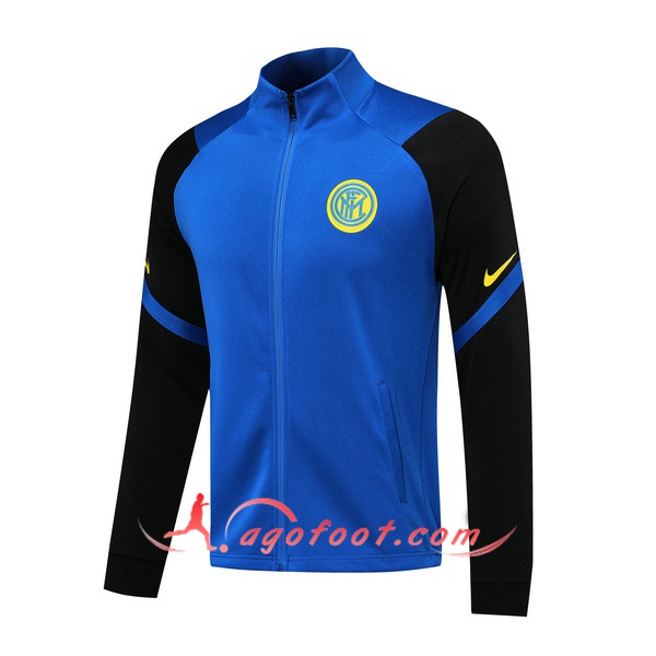 Nouveaux Veste Foot Inter Milan Bleu 20/21
