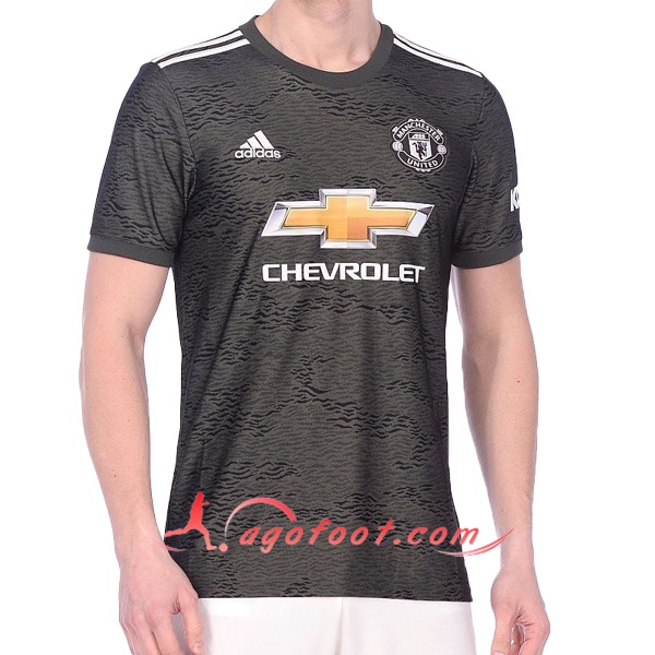 Maillot Foot Manchester United Exterieur Personnalisé Floqué 20/21