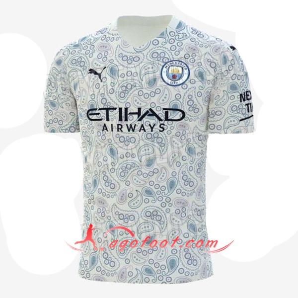 Maillot Foot Manchester City Third Personnalisé Floqué 20/21