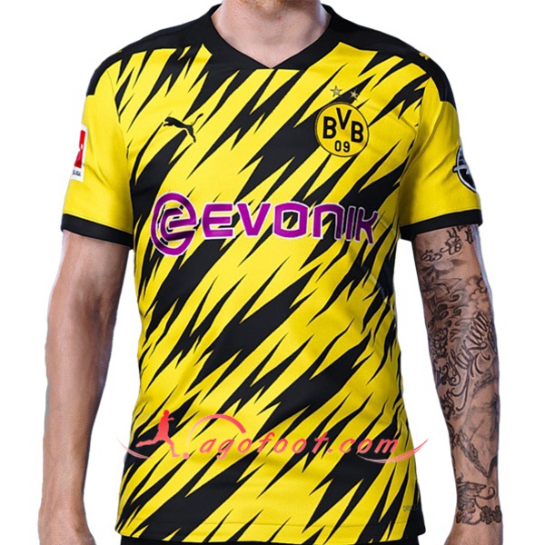 Maillot Foot Dortmund BVB fans version Personnalisé Floqué 20/21