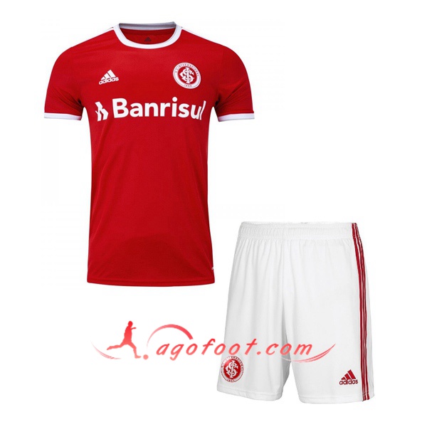 Ensemble Maillots Foot SC Internacional Enfant Domicile Personnalisé 20/21