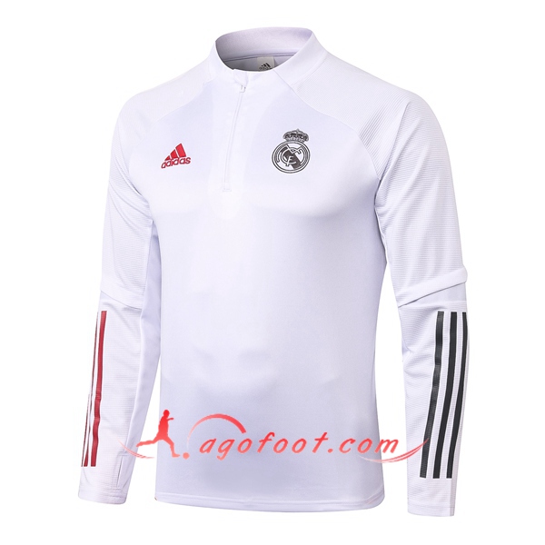 Nouveau Training Sweatshirt Real Madrid Blanc 20/21