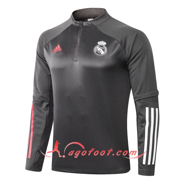 Nouveau Training Sweatshirt Real Madrid Gris 20/21