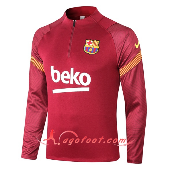 Nouveau Training Sweatshirt FC Barcelone Rouge 20/21