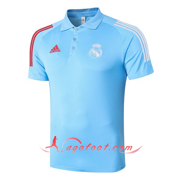 Polo Foot Real Madrid Bleu 20/21