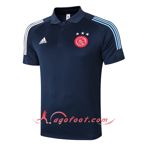 Polo Foot AFC Ajax Bleu Royal 20/21
