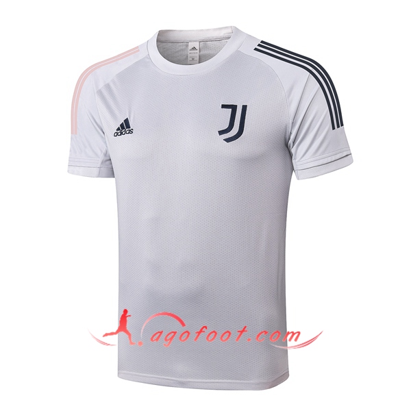 Training T-Shirts Juventus Gris Clair 20/21