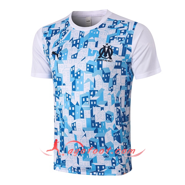 Training T-Shirts Marseille OM Blanc 20/21