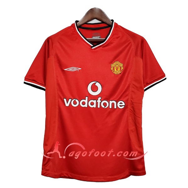 Maillot Retro Manchester United Domicile 2000/2001