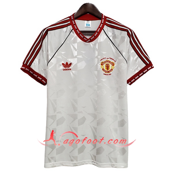 Maillot Retro Manchester United Exterieur 1991