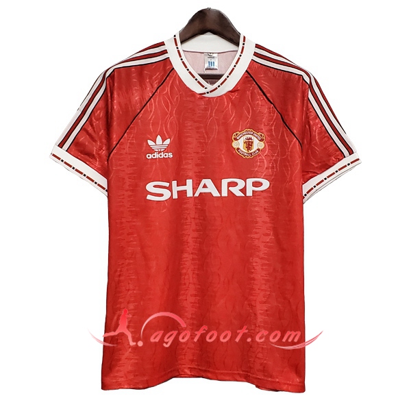 Maillot Retro Manchester United Domicile 1990/1992