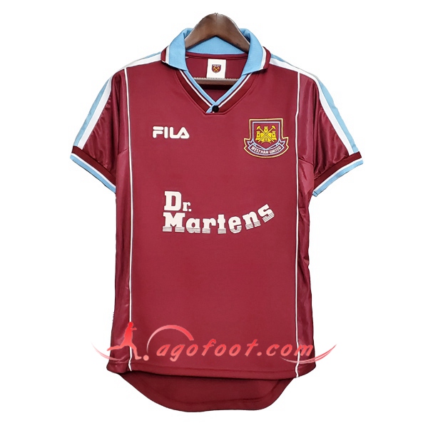 Maillot Retro West Ham Domicile 1999/2001