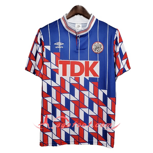 Maillot Retro AFC Ajax Exterieur 1990